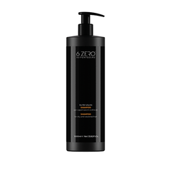 6.ZERO Shampoo per Capelli Secchi e Sfibrati- Mandorle Dolci e Burro di Karitè- 1000 ml