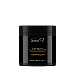 6.ZERO Maschera Rigenerante per Capelli Secchi e Opachi-Rosmarino e Salvia- 1000 ml