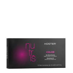KOSTER Nutris Color Olio Mineralizzante - per Capelli Colorati e con Mèches- 10 x 10 ml