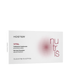 KOSTER Nutris Vital Trattamento Coadiuvante - Prevenzione Caduta- 10 x 8 ml