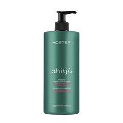 KOSTER Phitja Shampoo per Capelli Colorati e Trattati - con Estratto di Ippocastano e Mallo di Noce- 1000 ml
