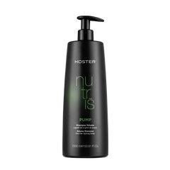 KOSTER Nutris Pump Shampoo Volume - per Capelli Fini e Privi di Corpo-