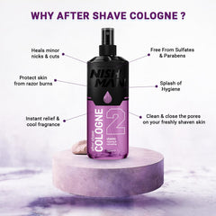 NISHMAN After Shave Cologne Storm N.2 400 ml – Dopobarba Colonia Uomo