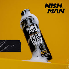 NISHMAN Hair Styling Foam Wax 150 ml – Schiuma Cera Styling Capelli Tenuta Forte
