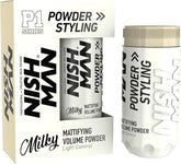 NISHMAN P1 Milky Mattifying Volume Powder 20 gr – Polvere Volumizzante Capelli Effetto Opaco