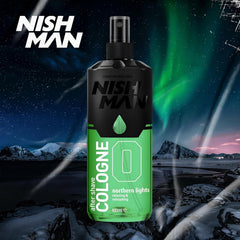 NISHMAN Aftershave Cologne N.00 Northern Lights 400 ml – Dopobarba Colonia Uomo