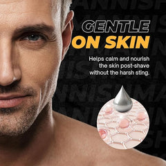 NISHMAN After Shave Cream + Cologne 2in1 N.5 Invisible Touch 400 ml – Crema Dopobarba e Colonia