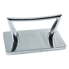 Poggiapiedi Curvy in Acciaio