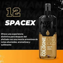 NISHMAN After Shave Cologne N.12 400 ml – Dopobarba Colonia Uomo