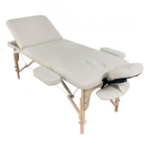 Lettino Spa e Centro Benessere - Round- in Legno Pieghevole