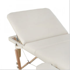 Lettino Spa e Centro Benessere - Round- in Legno Pieghevole