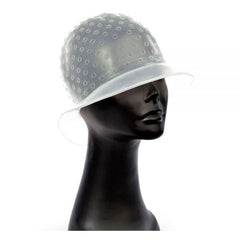 Lory Cuffia per Mèches in Silicone Trasparente con Uncinetto