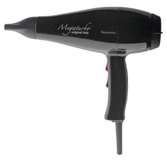 Megaturbo Asciugacapelli Professionale 1600- Nero