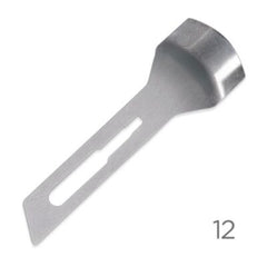 Premax Lame Sgorbie in Acciaio Inossidabile Nr. 12 - Monouso Sterilizzate- 100 pz