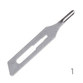 Premax Lame Sgorbie in Acciaio Inossidabile Nr. 1 - Monouso Sterilizzate- 100 pz