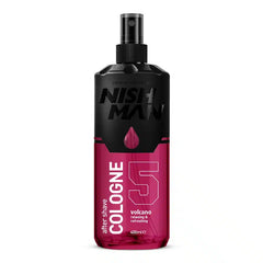 NISHMAN After Shave Cologne Volcano N.5 400 ml – Dopobarba Colonia Uomo