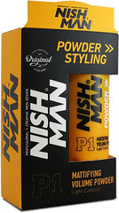 NISHMAN Powder Hair Styling Wax P1 20 gr – Cera in Polvere Styling Capelli Effetto Opaco