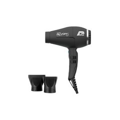 Parlux Alyon Asciugacapelli Professionale Air Ionizer Tech- Black