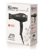 Parlux Alyon Asciugacapelli Professionale Air Ionizer Tech- Black