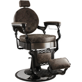 Poltrona Barbiere Vintage - St Louise Marrone- Professionale