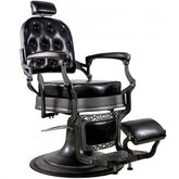 Poltrona Barbiere Vintage - Chaster Grey Brushed- Professionale