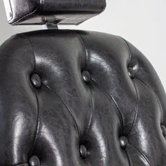 Poltrona Barbiere Vintage - Chaster Grey Brushed- Professionale