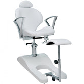 Poltrona Podologica Professionale- con Schienale Inclinabile e Poggiapiedi