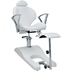 Poltrona Podologica Professionale- con Schienale Inclinabile e Poggiapiedi