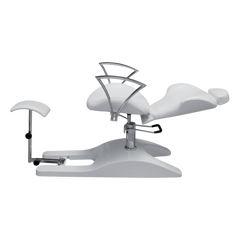 Poltrona Podologica Professionale- con Schienale Inclinabile e Poggiapiedi