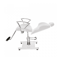 Poltrona Make Up Professionale- Trucco- con Schienale Inclinabile e Poggiapiedi