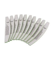 Peggy Sage Limetta 2 Facce Lavabile a Mezzaluna- Zebra Dura 100/180- 10 pz