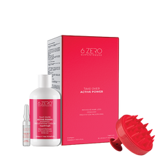 6.ZERO Kit Prevenzione Caduta con Shampoo e Fiale- Active Power-
