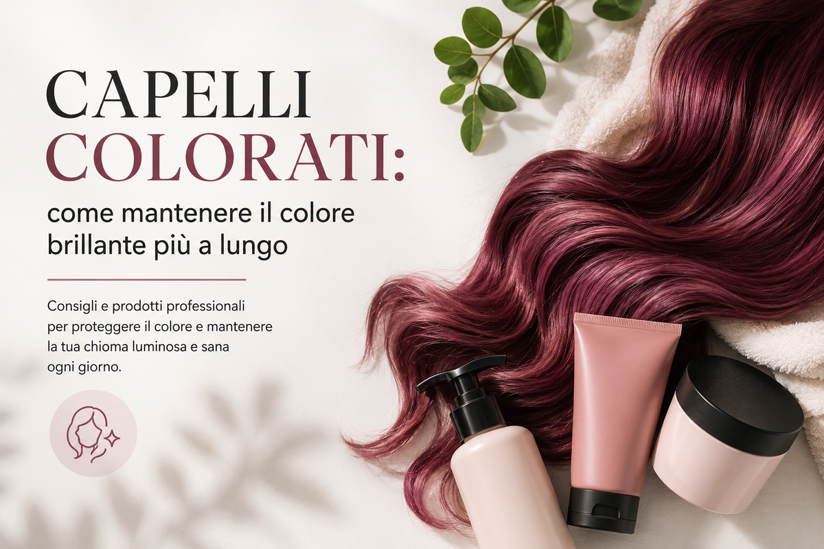 Capelli colorati: come mantenere il colore brillante più a lungo
