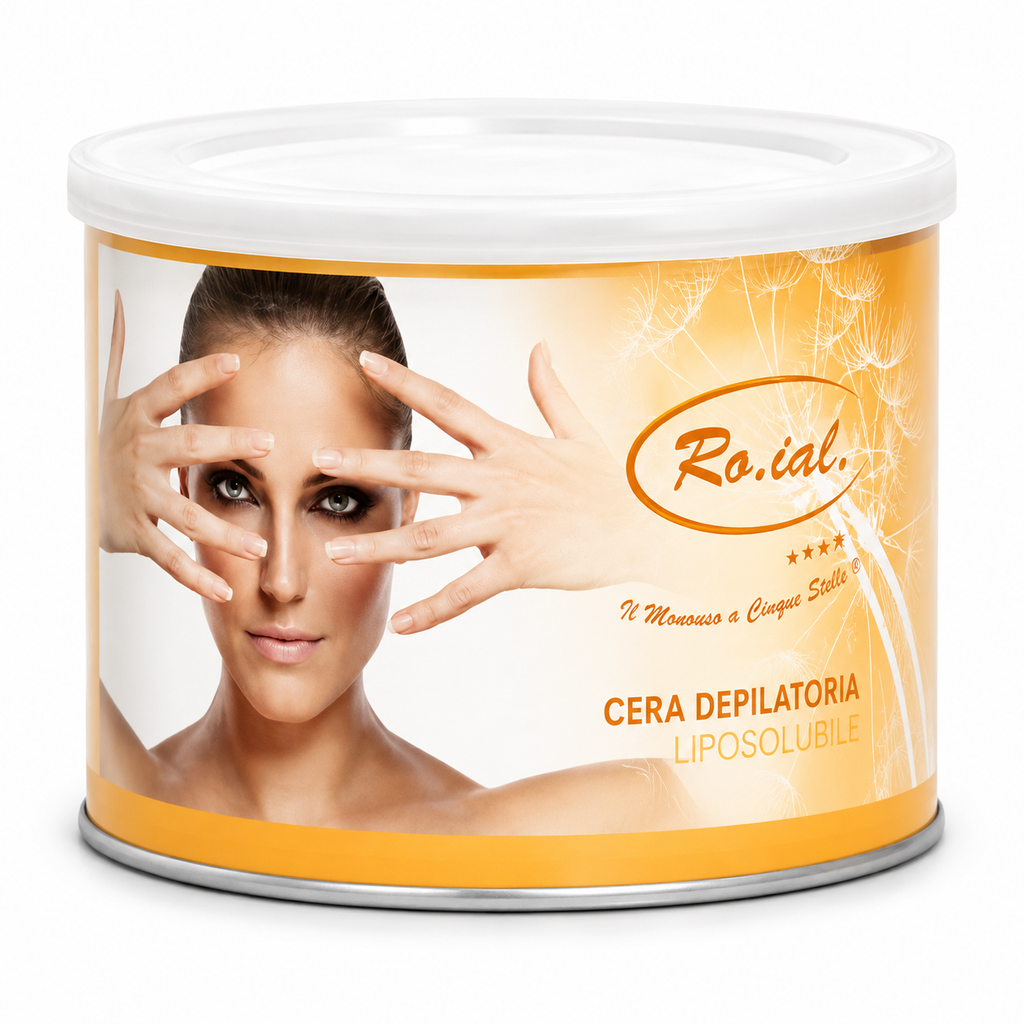 Roial Cera Depilatoria Liposolubile Miele- per Pelli Normali- 400 ml