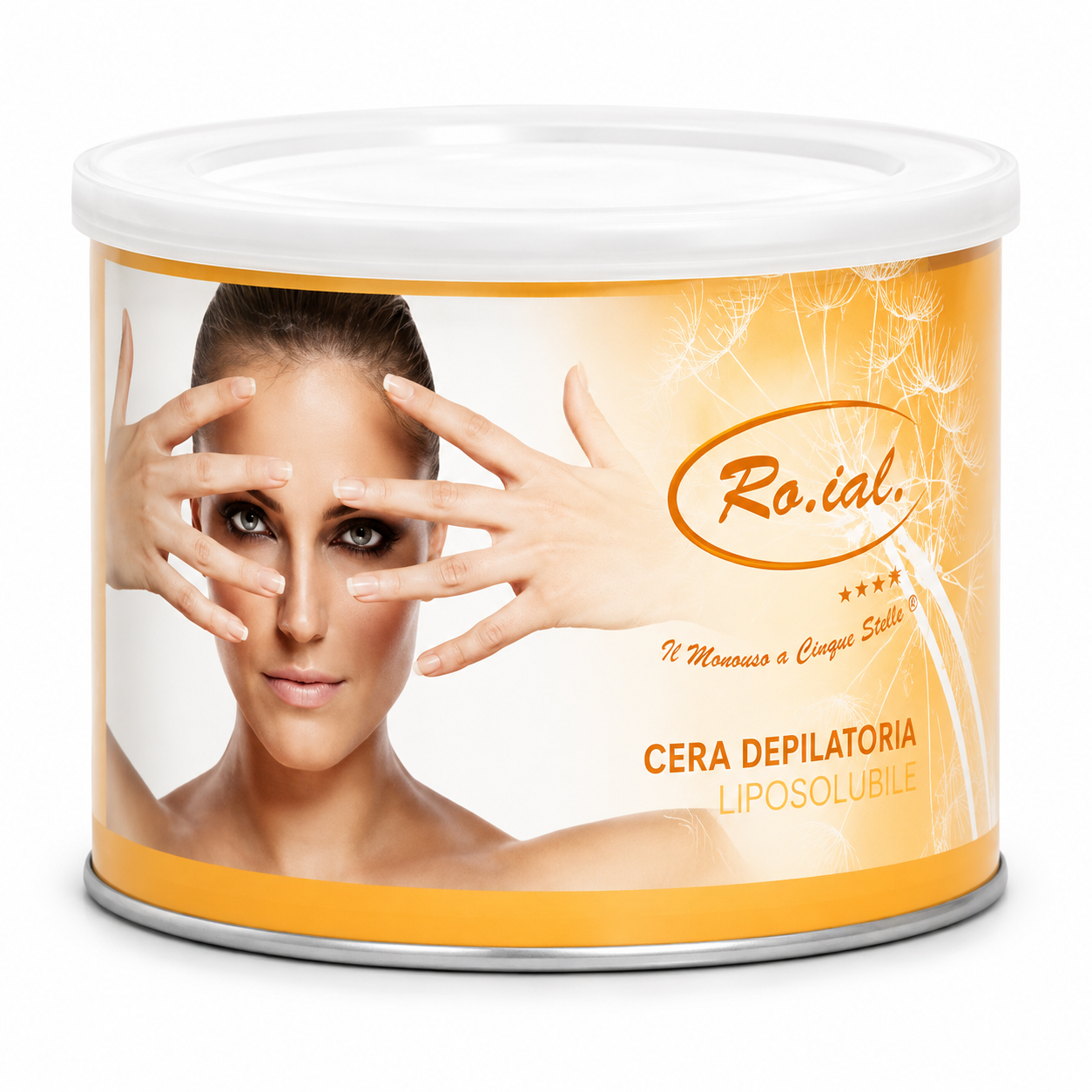 Roial Cera Depilatoria Liposolubile Miele- per Pelli Normali- 400 ml