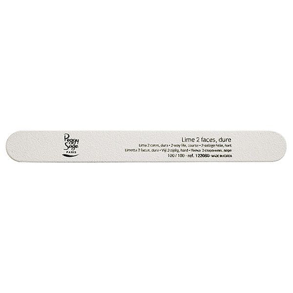 Peggy Sage Limetta 2 Facce Lavabile Diritte- Bianche 100/100- 1 pz