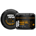 NISHMAN Argan Ultra Hold Hair Gel 300 ml – Gel Capelli Tenuta Ultra Forte