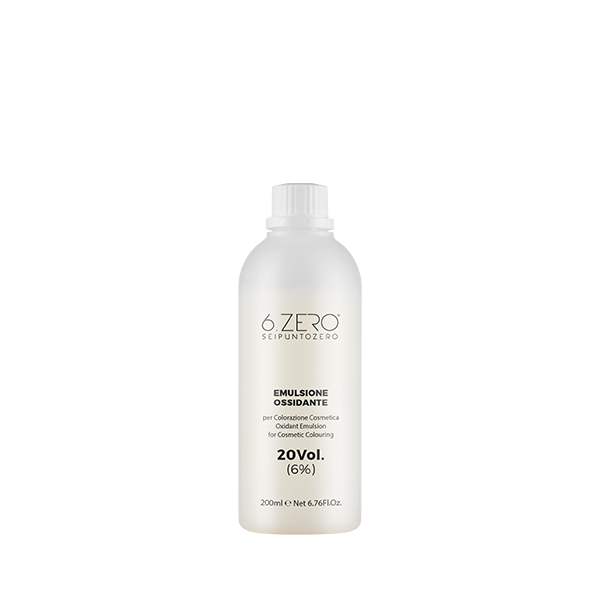 6.ZERO Emulsione Ossidante per Colorazione -Profumata- 200 ml