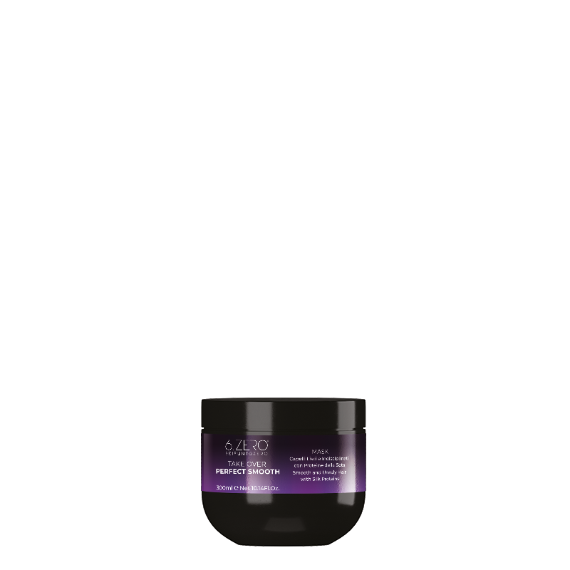 6.ZERO Maschera per Capelli Lisci e Indisciplinati- Perfect Smooth-