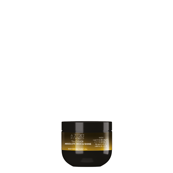 6.ZERO Maschera per Capelli Secchi e Opachi- Absolute Rich e Shine-