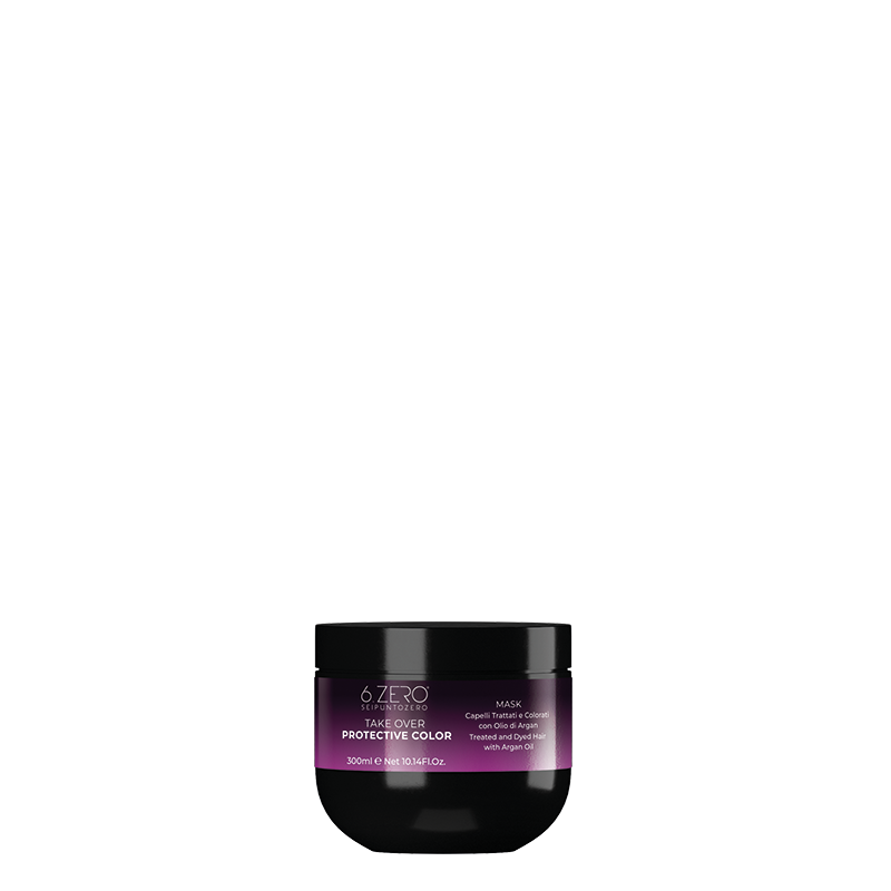 6.ZERO Maschera per Capelli Colorati e Trattati- Protective Color-