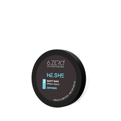 6.ZERO Matt Wax He.She- Cera Morbida Effetto Opaco- 100 ml