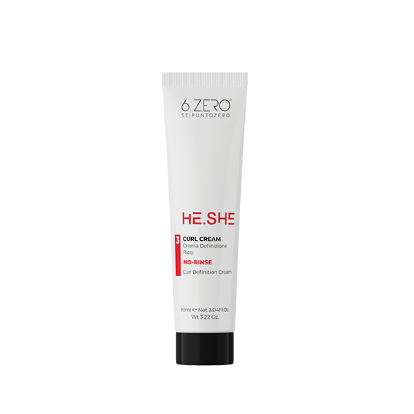 6.ZERO Curl Cream He.She -Crema Definizione Ricci- 90 ml