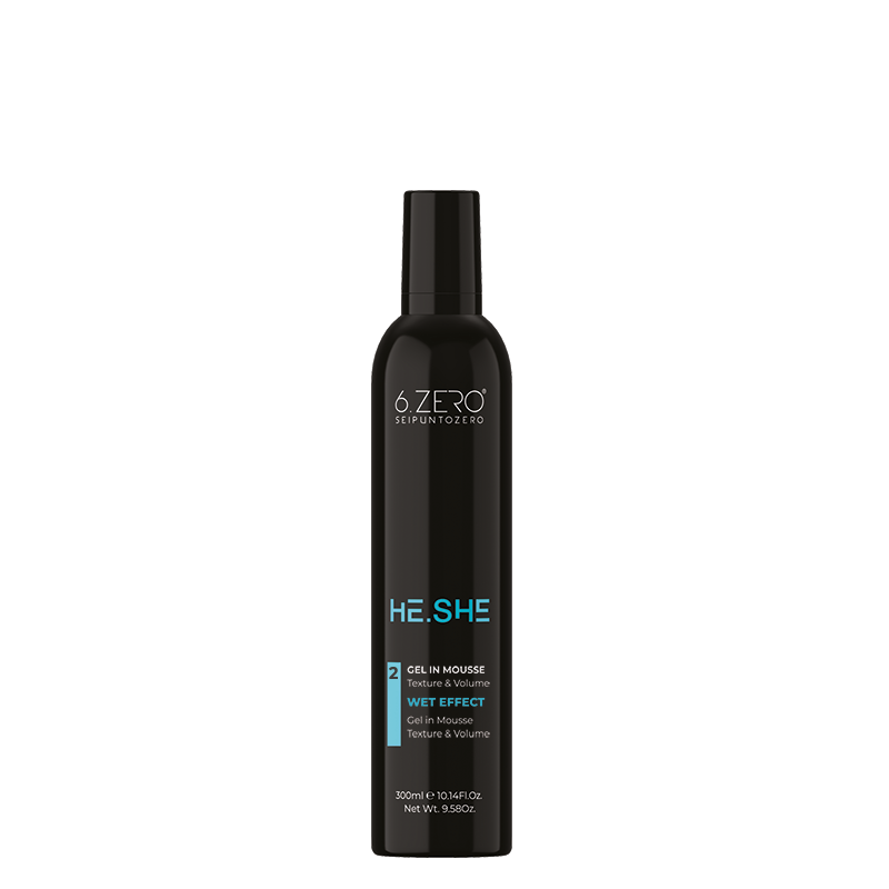 6.ZERO Mousse Strong He.She - Definizione e Sostegno- 300 ml