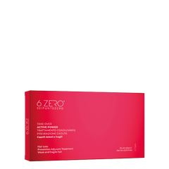 6.ZERO Trattamento Prevenzione Caduta per Capelli Deboli e Fragili- Active Power- 10 x 8 ml