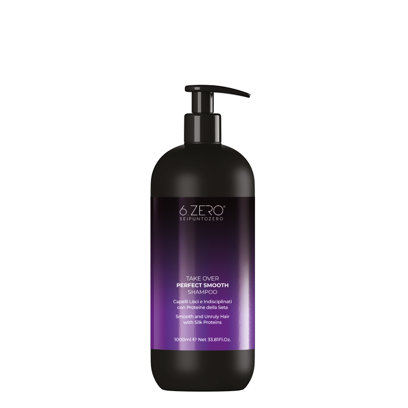 6.ZERO Shampoo per Capelli Lisci e Indisciplinati- Perfect Smooth-
