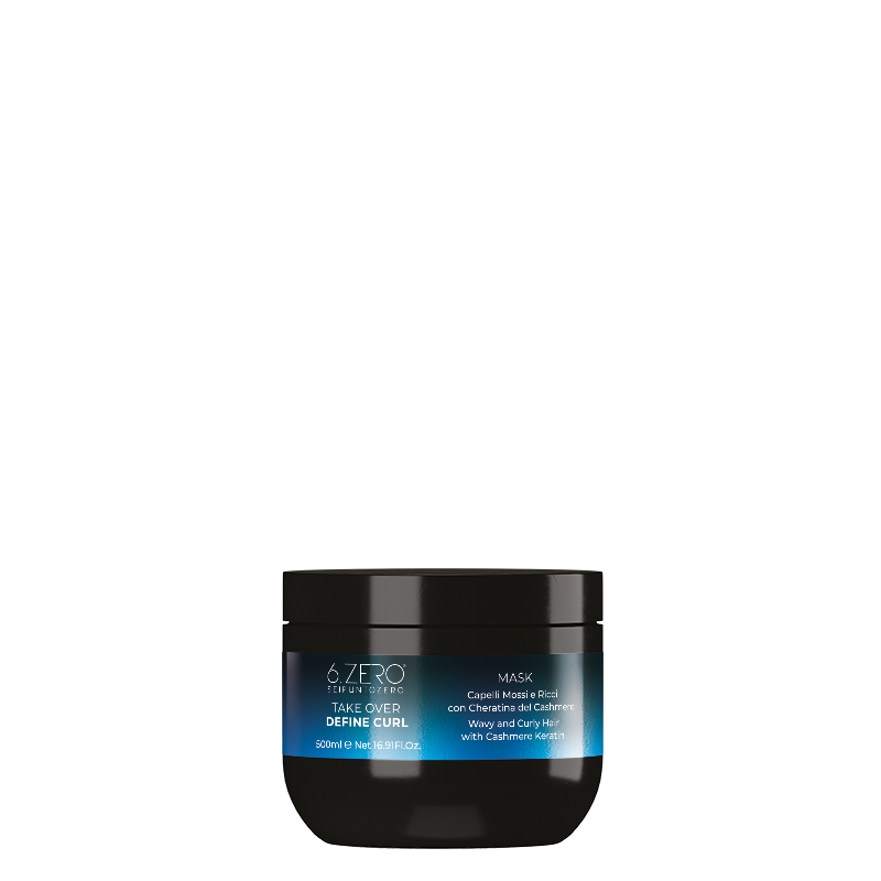 6.ZERO Maschera per Capelli Mossi e Ricci- Define Curl-