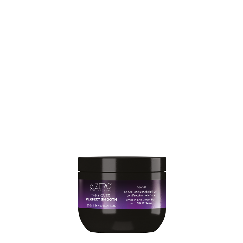 6.ZERO Maschera per Capelli Lisci e Indisciplinati- Perfect Smooth-