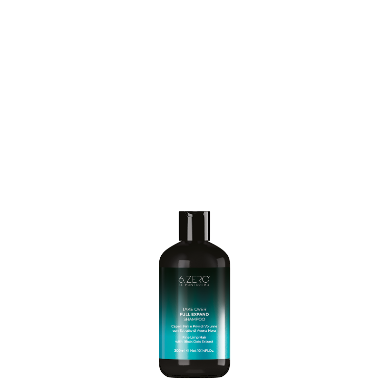 6.ZERO Shampoo per Capelli Fini e Privi di Volume- Full Expand-