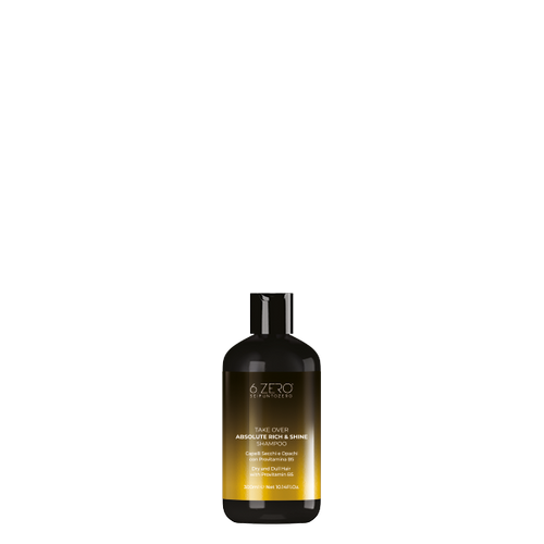 6.ZERO Shampoo per Capelli Secchi e Opachi- Absolute Rich e Shine-